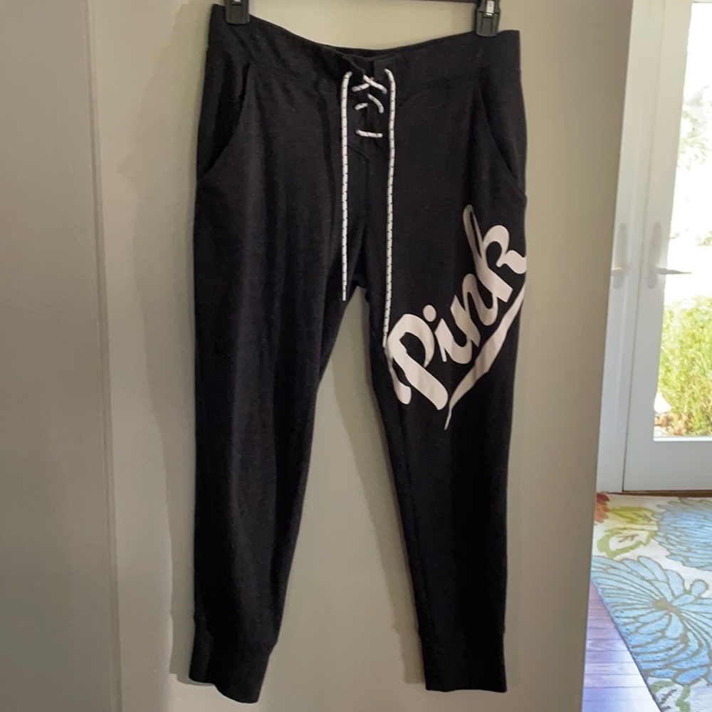 Pink Victoria Secret joggers